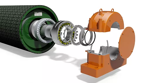 Spherical Roller Bearing For Pulley Structure