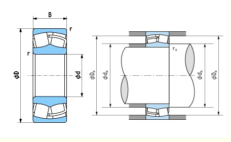 Spherical Roller Bearing Drawing